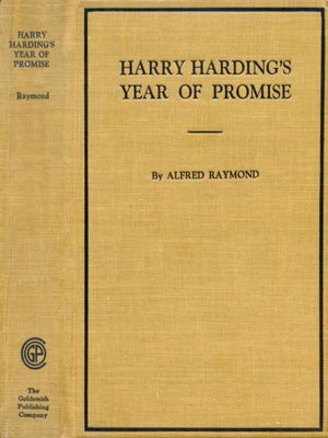 cover image of Harry Harding's Year of Promise